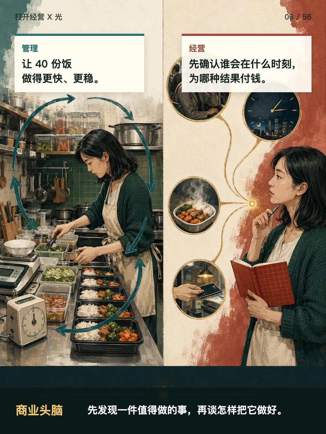 打开经营 X 光