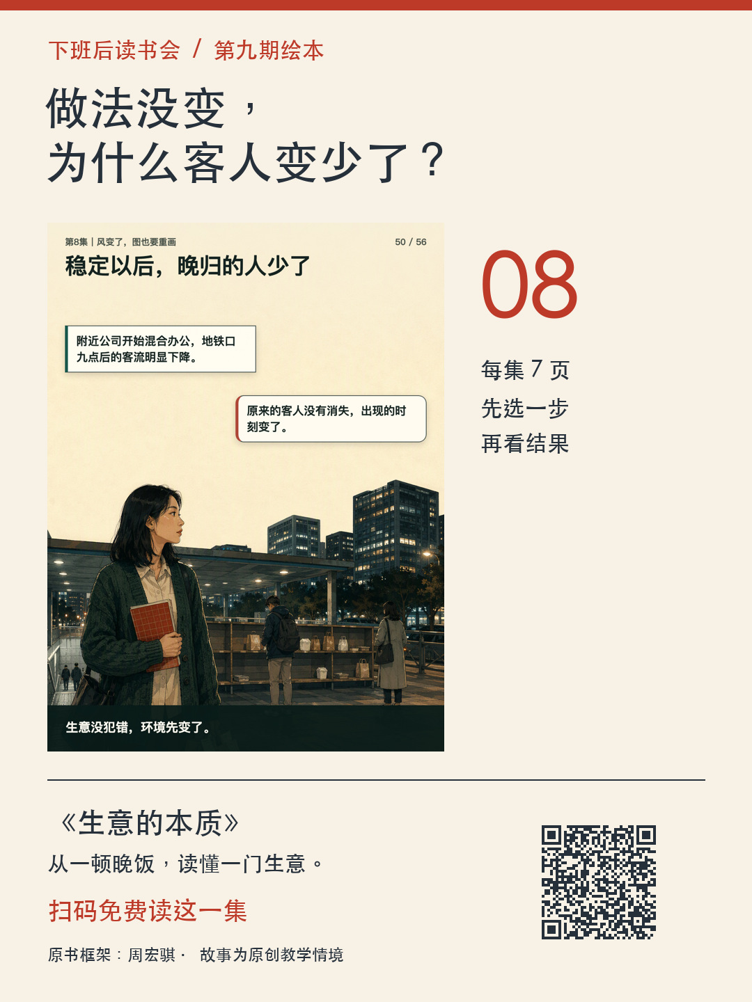 第8集分享海报，附本集阅读二维码