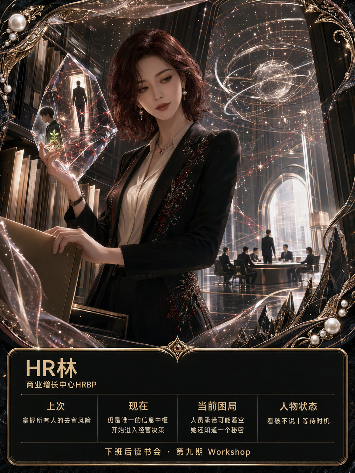 HR林人物卡：商业增长中心HRBP，唯一的信息中枢，看破不说，等待时机